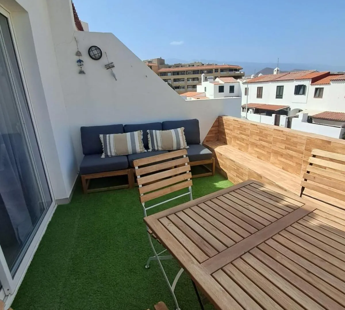 Duplex En Residencial Balancon Lejlighed El Médano Spanien